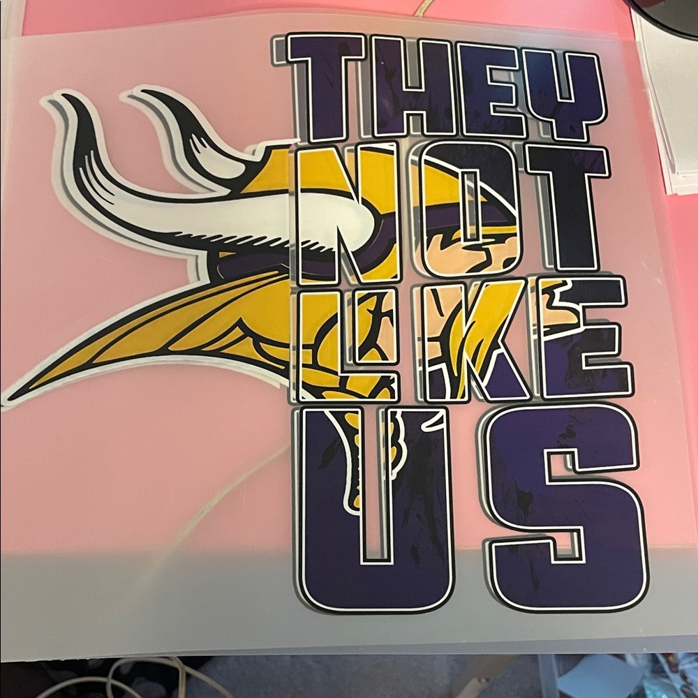 NFL VIKINGS “THEY NOT LIKE US” HTV